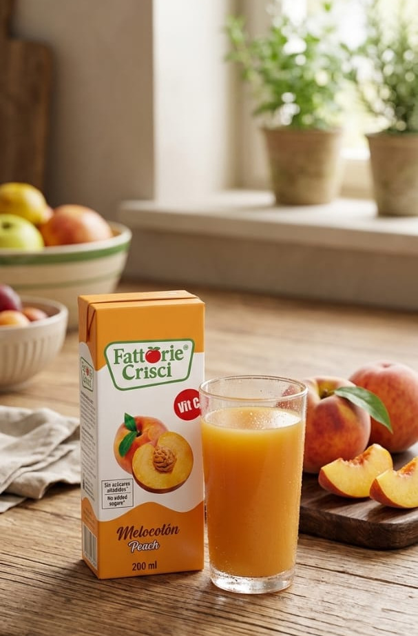 Néctar de Melocotón Tetrapack 200ml 