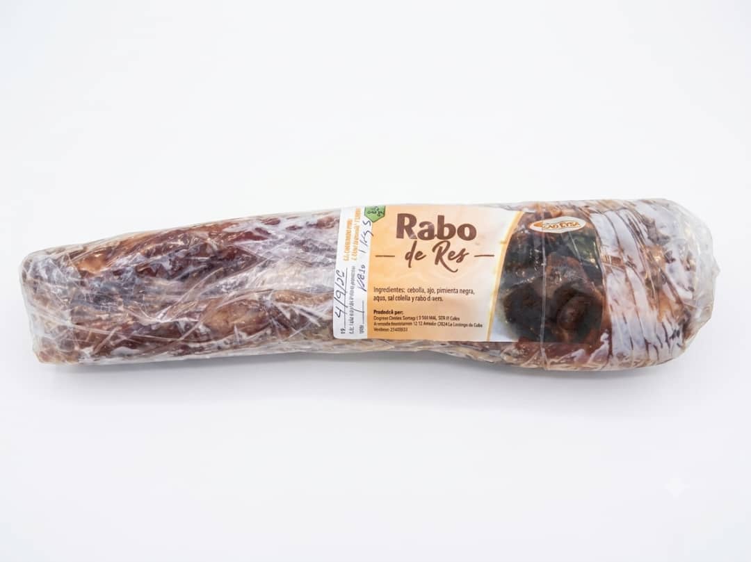 Rabo de res de 0.6 kg
