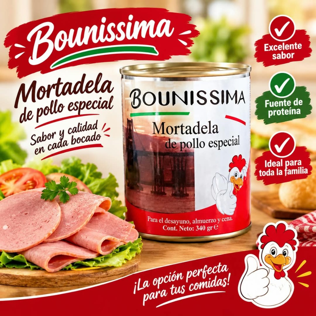 Jamonilla de pollo especial 340g