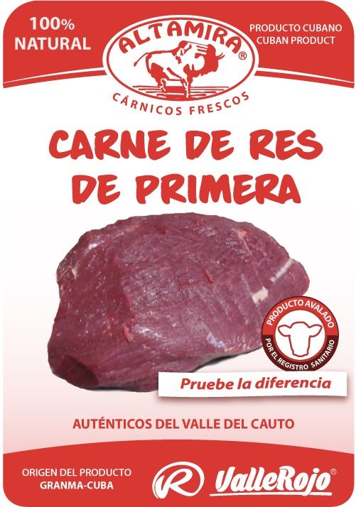Carne Res de Primera paquete 0,8 - 1 Kg